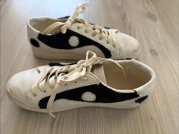 Soludos Ying Yang Patterned Low-Top Sneakers - Image 7
