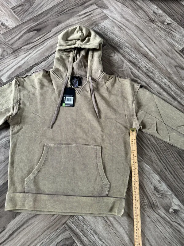 Alphalete Women’s Terry Oversized Hoodie - Smokey Quartz ,Size Medium - Image 4
