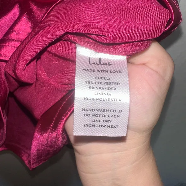 NEW Lulus Alluring Energy Medium Hot Pink Satin Bodycon Party Club Mini Dress - Image 9