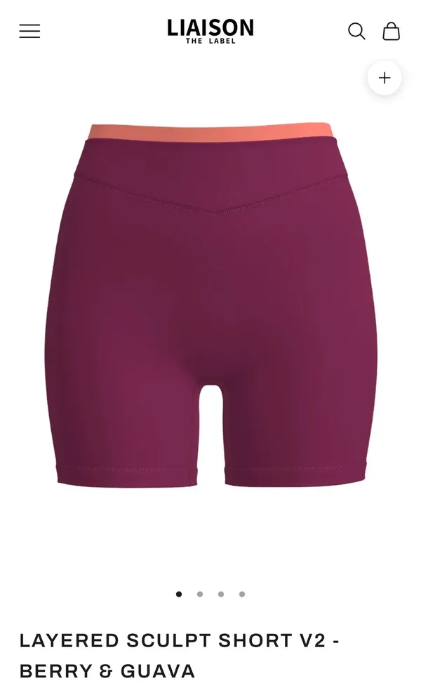 Liaison The Label Berry & Guava Workout Set | Size Medium Purple - Image 6