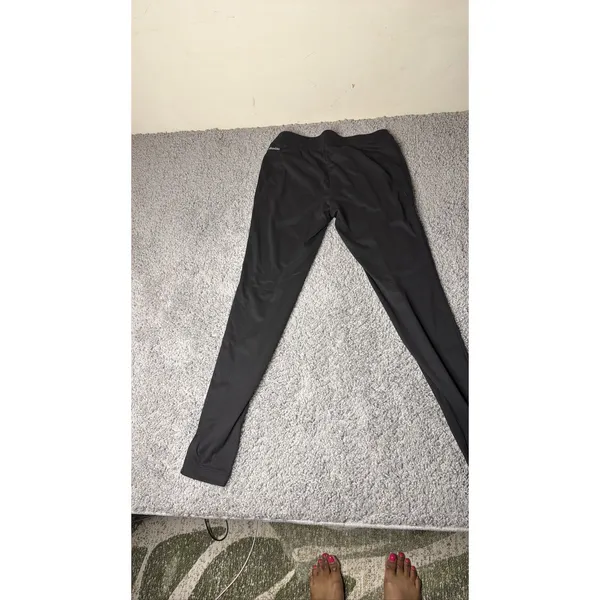 Columbia Womens Black Elastic Waist Pull On Leggings Athletic Pants Large - Image 3