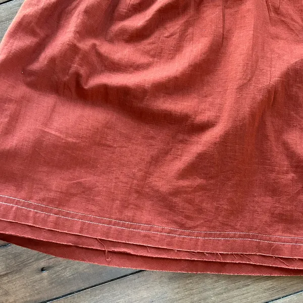 Free People Dreaming About You Wild West Brown Blouse M - Image 9