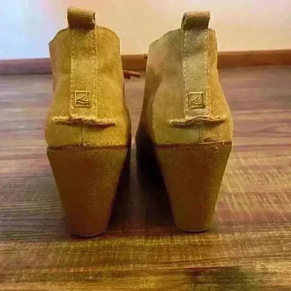 Sperry Harlow Wedge Chukka Bootie Tan Sz 8.5‎ - Image 12