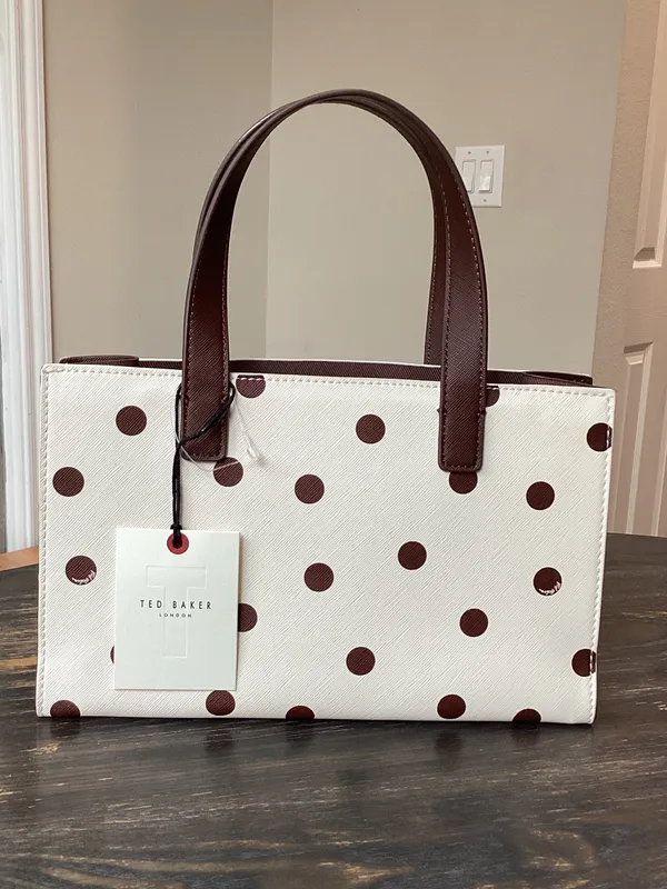 Ted Baker The Icon Suricon Small Polka Dot Top Handle Tote Bag - Image 3