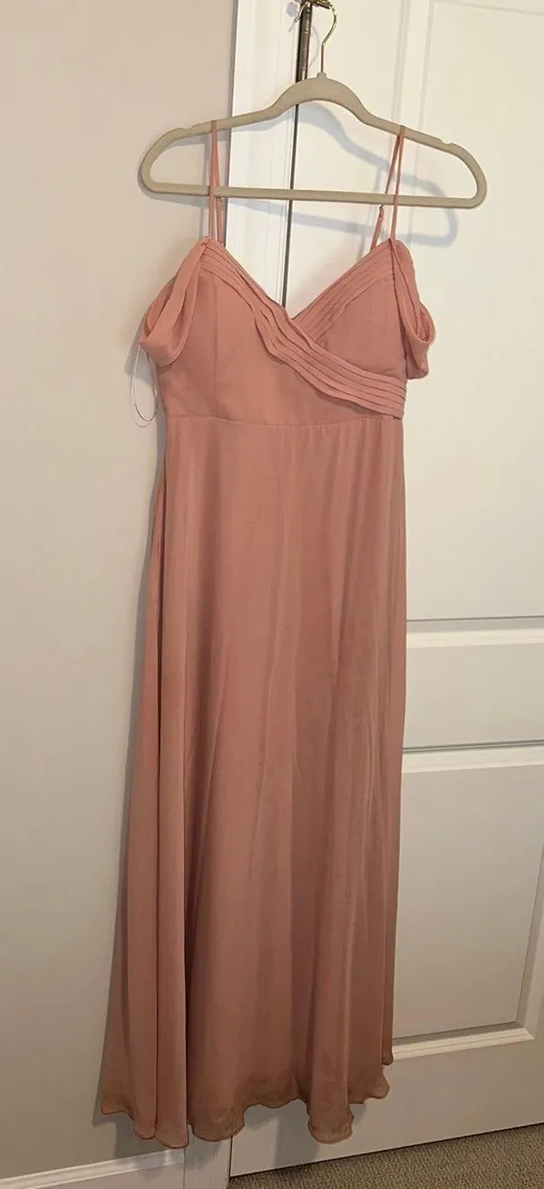 Birdy Grey Pink Bridesmaids Dress - Image 3