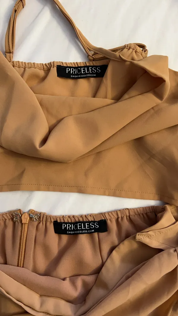 Shop Priceless Crop Too And Wrap Skirt Set - Image 2