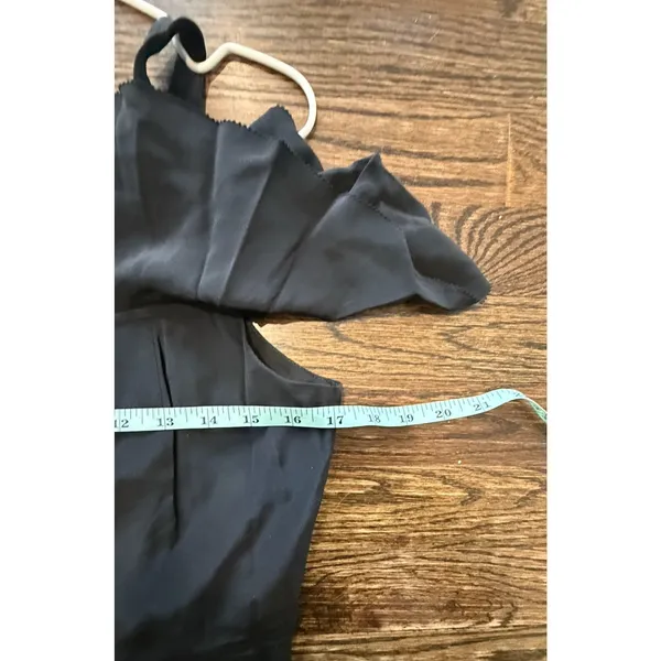 J. Crew Ruffle Midi 100% Silk Dress Size 6 2702 - Image 10