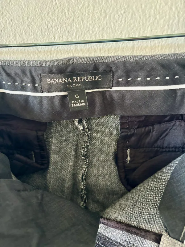 Banana Republic Slacks Sloan Style Size 6 - Image 3