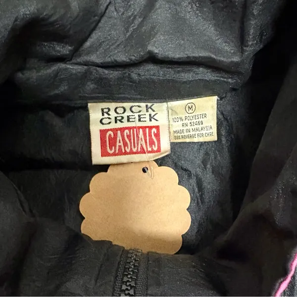 Vintage Rock Creek Casuals Windbreaker Jacket - Image 3