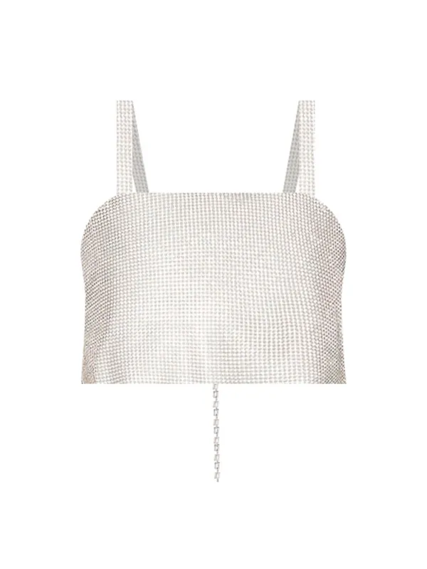 OW Collection Gloria Top in Silver Fox Size XS - Image 5