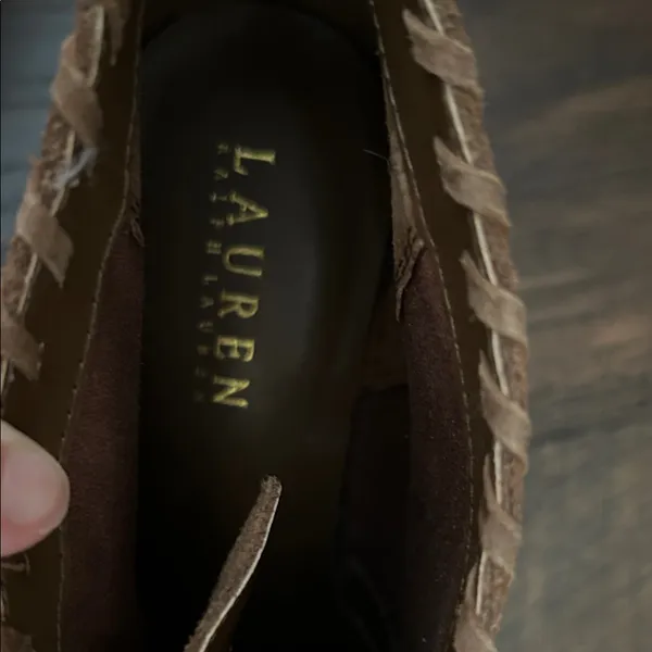 Lauren Ralph Lauren Brown Suede Ankle Boots - Image 2