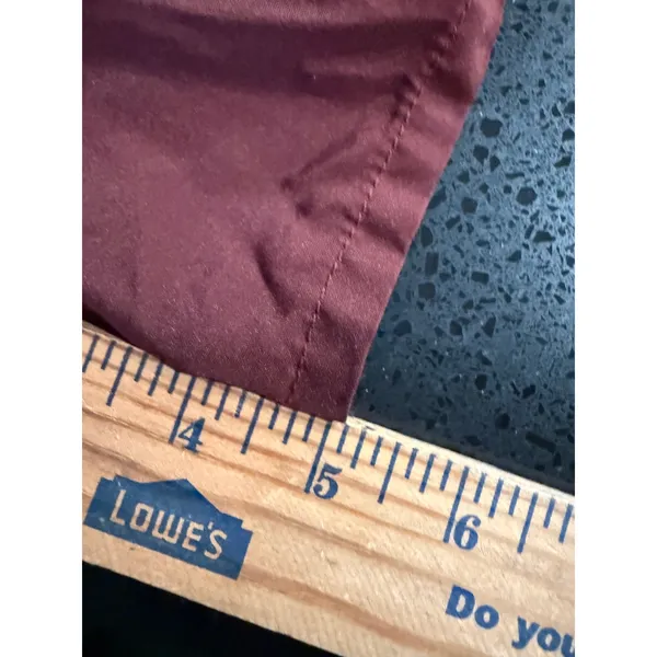 Nike Womens Dri-FIT Running Shorts‎ Burgundy Maroon Size S 3436 - Image 6