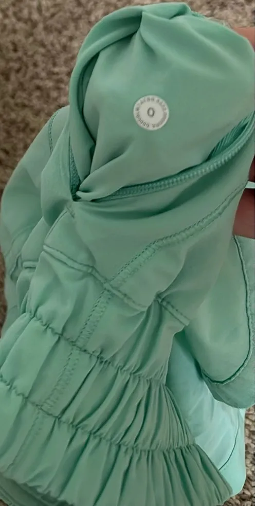 Teal Lululemon Shorts Speed Up 4" - Image 3