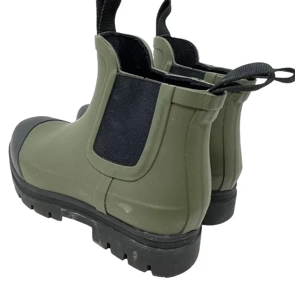 Everlane The Rain Boot in Surplus Green Olive‎ Chelsea Size US 5 - Image 6