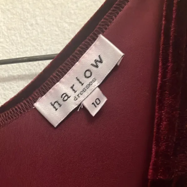 FINAL MARKDOWN Harlow stretch velvet dress 10 - Image 3
