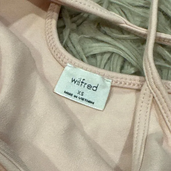 Wilfred pink garland ballerina dress size XS - Image 2