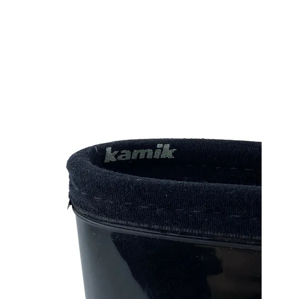 Kamik Marina Women's Black Synthetic Rubber Round Toe Mid Calf Rain Boots Size 7 - Image 6