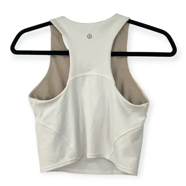 Lululemon | 6 | Wunder Train Racerback Tank Top Built in Bra Womens White - Image 3
