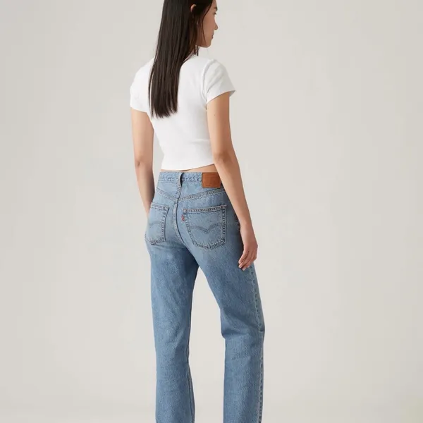 Levi's Light Blue Straight Leg Women's Jeans - Image 2