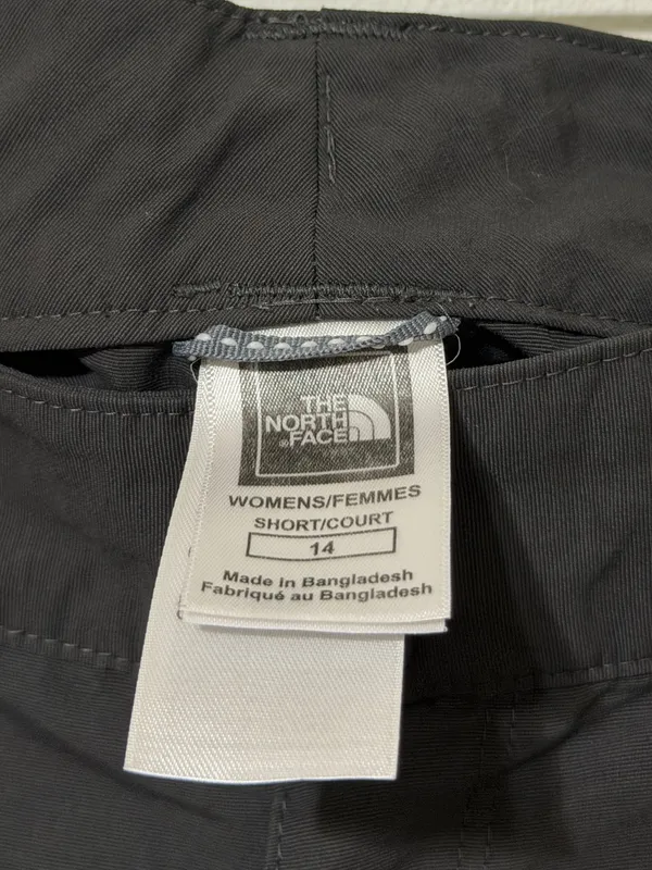 The North Face Women's Convertible Hiking Pants Size 14 Gray - Image 3