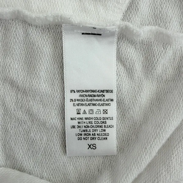 FP Movement White Hooded Sleeveless Tank Top XS - Image 6