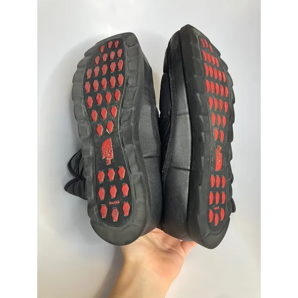 The North Face black amore ll boots quilted puffer pull on women's size 9 winter - Image 5