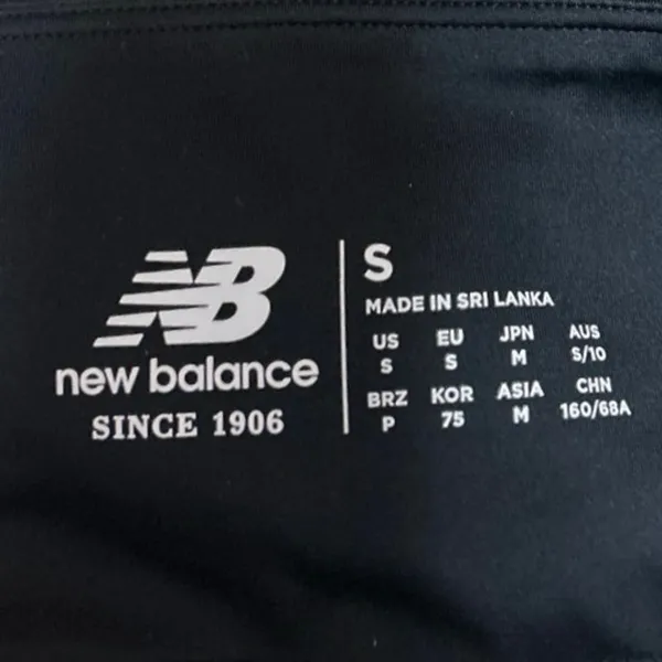 New Balance Q SPEED Shape Shield Black Skinny High Rise Workout Leggings Pants S - Image 4