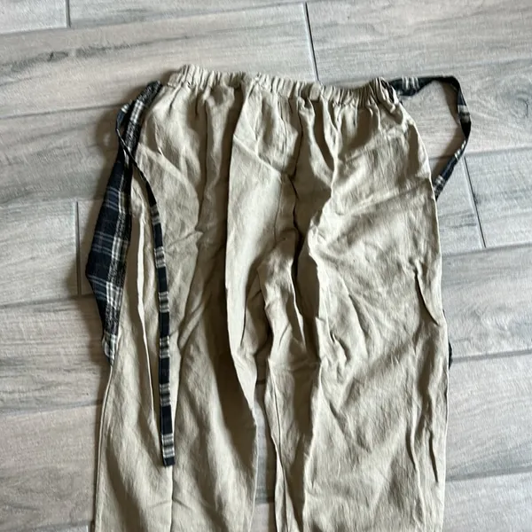Rozmen pants with skirt wrap Tan Size undefined - Image 5