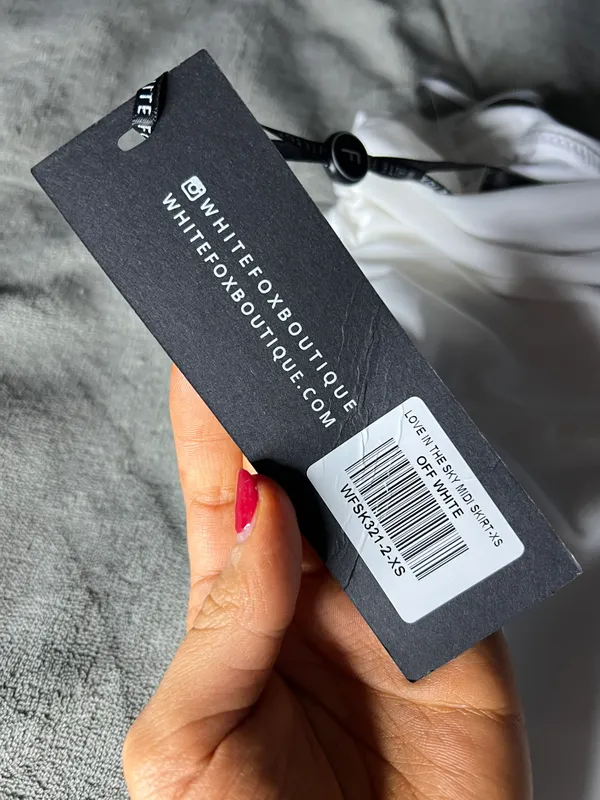 White Fox Skirt - Image 2