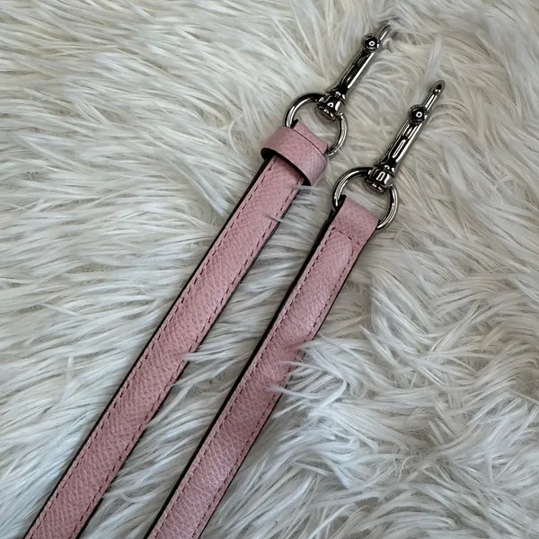 COACH Pink Silver Replacement Strap - Image 6