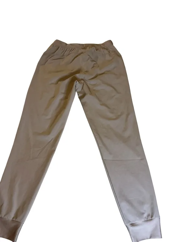 Under Armour Women’s Athletic Joggers – Tan Drawstring Sweatpants - Image 2