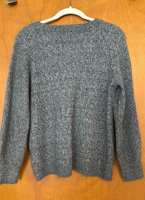 Market & Spruce Sweater Grey M - Image 2