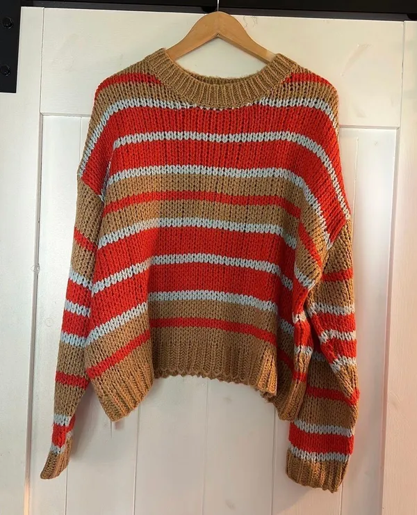 VICI NWT  Striped Knit Sweater - Image 3