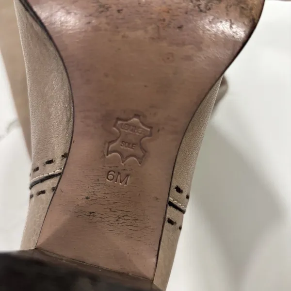 Tory Burch Boots Womens Size 6 Wyatt Stovepipe Tall Heeled Leather - Image 4
