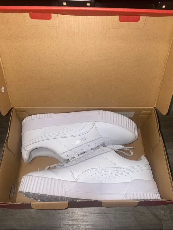 Puma Platform White trainers - Image 10