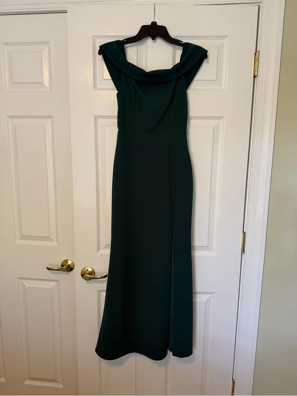 Lulus green formal gown dress XS - Image 15