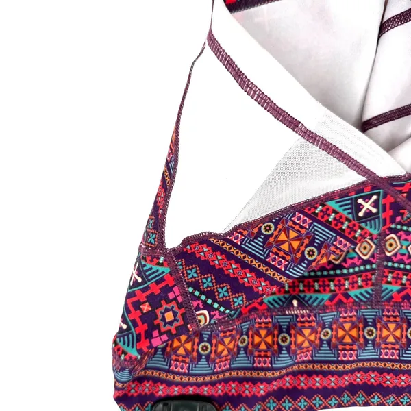 Born Primitive Size Small‎ Double Take Booty Shorts Aztec Print Athletic Active - Image 3