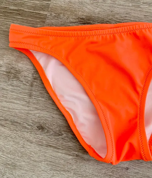 Victoria’s Secret Neon Orange Bikini Bottoms XS - Image 3