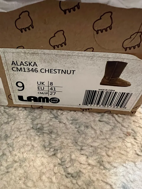 Size 9 Lamo Alaska boot chestnut cm1346 Tan - Image 5
