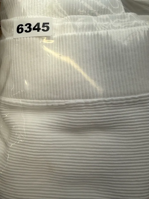 Varley “Simon” Ribbed Cotton White Sweater‎ size medium - Image 7