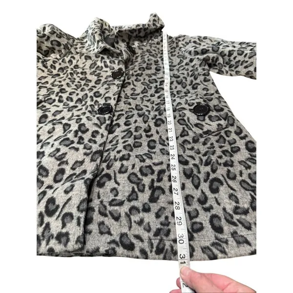hazel azelhaze Vintage Animal Print jacket Sz M - Image 6