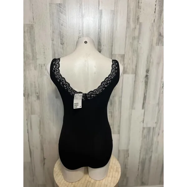 H&M black bodysuit - Image 3