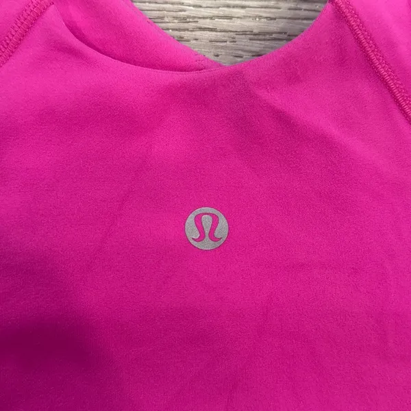 lululemon Hot Pink Align Tank Top Size 4 - Image 3