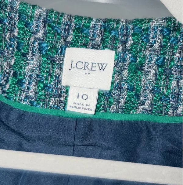 J.Crew Tweed Jacket and Shell 10/L - Image 2
