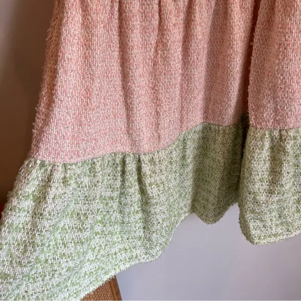 English Factory NWT Color Block Tweed Mini Dress | L - Image 6