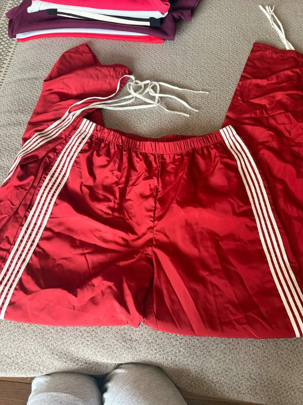 NWT edikted red track pants  - Image 3