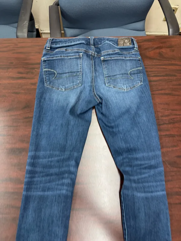 American Eagle Super Super Stretch AEO Denim X Cafè Jegging Jeans Size 6 - Image 4