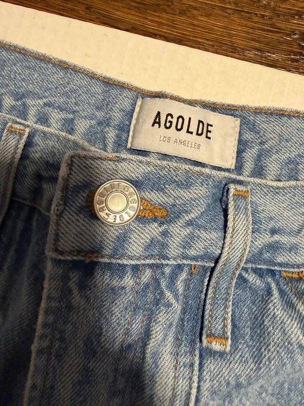 AGOLDE Cooper Cargo High-Rise Straight Jeans - Image 5