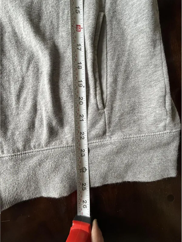 Life is Good Gray Zip-Up Hoodie with Front Print - Image 9