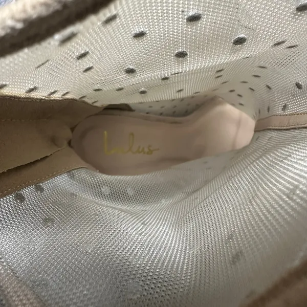 Lulus Samella Light Nude Suede Rhinestone Mesh Mid-Calf Boots - Image 6